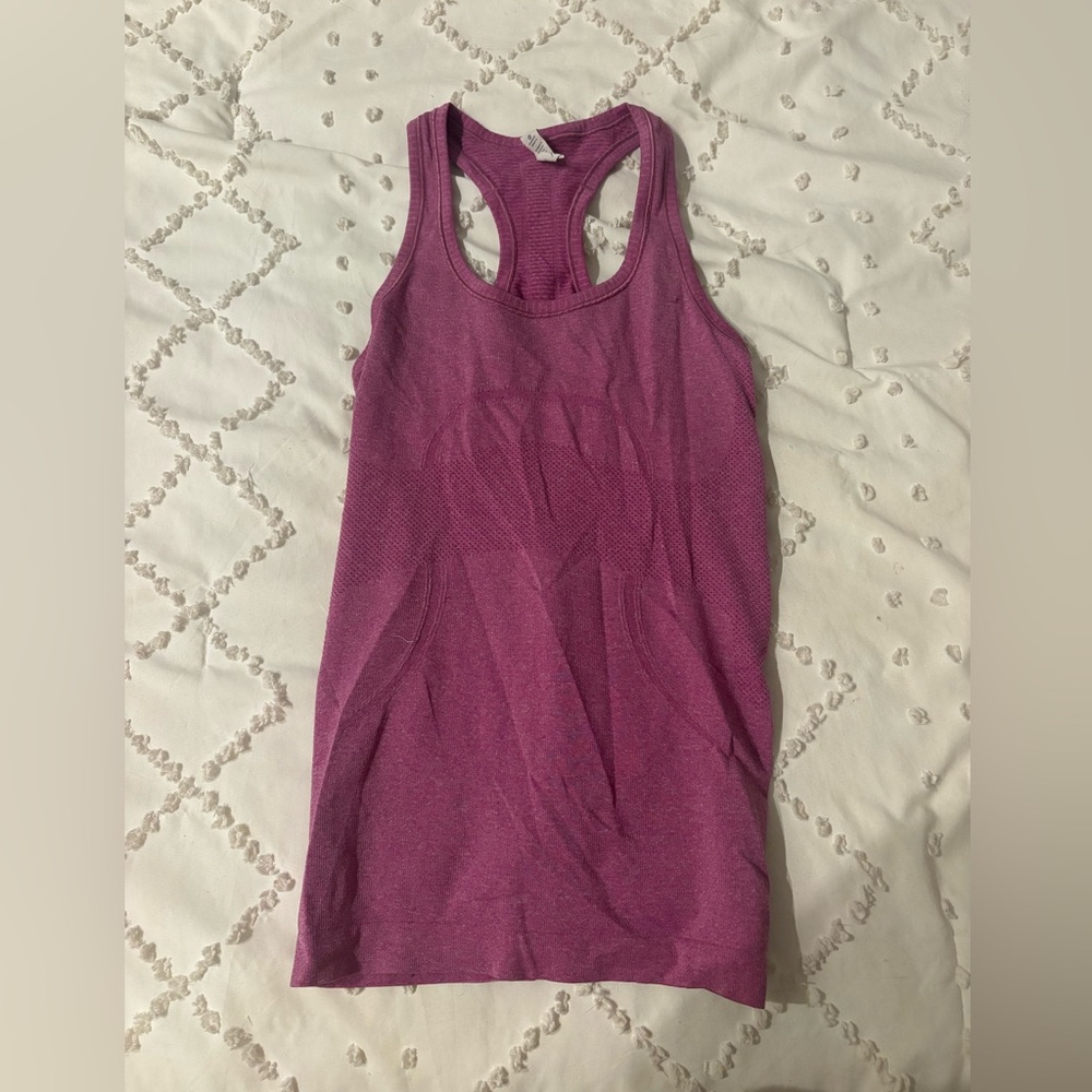 purple lululemon tank amazing quality!